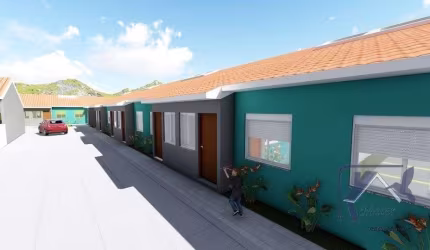 Casa Condominio para Venda - 46.08m², 2 dormitórios, 1 vaga - Ponta Grossa