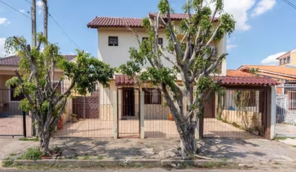 Excelente sobrado   3 dormitórios, sendo uma suite pátio com piscina e churrasqueira&lt;BR&gt;&lt;BR&gt;casa  com tres dormitórios sendo uma suite, living dois ambientes, cozinha montada, banheiro, pa
