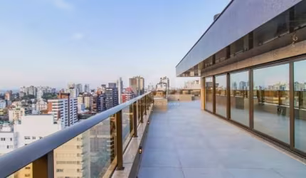 Cobertura de alto padrão no coração do Mont Serrat.&lt;BR&gt; &lt;BR&gt; 2 apartamentos por andar, 16 andares, 25 apartamentos com 290m² privativos, 4 suítes, 4 vagas. Suíte master com banheiro ele/el