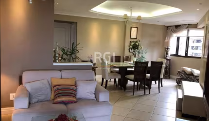Espetacular apartamento de 3 dormitórios (1 suíte) no Bairro Boa Vista.&lt;BR&gt;Amplo living com 3 ambientes, churrasqueira, ótima sacada fechada, cozinha montada, área de serviço e 2 vagas de garage