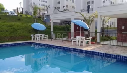 Apartamento 2  dormitórios mobiliado em condomínio fechado.   &lt;BR&gt;Térreo&lt;BR&gt;Ótima posição solar ao amanhecer.  &lt;BR&gt;  &lt;BR&gt;Cozinha planejada&lt;BR&gt;Banheiro planejado&lt;BR&gt;