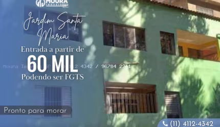 Casa Térrea para Venda em São Paulo, Jd. Sta Maria, 2 dormitórios, 1 suíte, 3 banheiros, 1 vaga