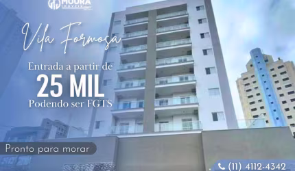 Apartamento para Venda em São Paulo, Vila Formosa, 1 dormitório, 1 banheiro, 1 vaga