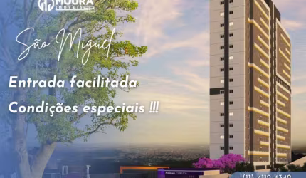 Apartamento para Venda em São Paulo, São Miguel Paulista, 2 dormitórios, 1 banheiro, 1 vaga