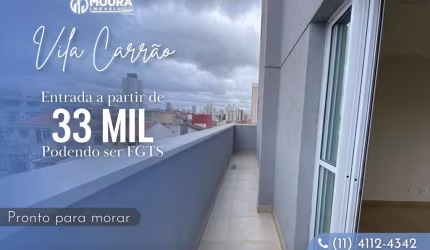 Apartamento para Venda em São Paulo, Vila Carrão, 2 dormitórios, 1 banheiro, 1 vaga