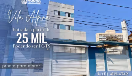 Apartamento para Venda em São Paulo, Vila Alpina, 2 dormitórios, 1 banheiro, 1 vaga