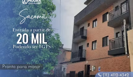 Apartamento para Venda em São Paulo, Sacomã, 2 dormitórios, 1 banheiro