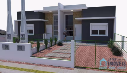 Casa com 2 dormitórios à venda, 77 m² por R$ 335.000,00 - Balneário Jardim Beira Mar - Tramandaí/RS