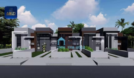 Casa com 2 dormitórios à venda, 50 m² por R$ 265.000,00 - Zona Nova Sul - Tramandaí/RS