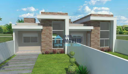 Casa com 2 dormitórios à venda, 70 m² por R$ 378.000,00 - São Francisco II - Tramandaí/RS