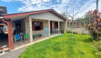 Casa com 3 dormitórios à venda por R$ 130.000,00 - Centro - Balneário Pinhal/RS