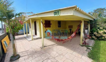 Casa com amplo terreno de esquina, 2 dormitórios à venda por R$ 155.000 - Magistério - Balneário Pinhal/RS