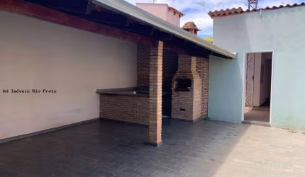 Casa para Locação em São José do Rio Preto, Jardim Maria Cândida, 3 dormitórios, 2 banheiros, 2 vagas