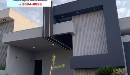 Casa em Condomínio para Venda em São José do Rio Preto, Residencial Maria Júlia, 3 dormitórios, 1 suíte, 4 banheiros, 2 vagas