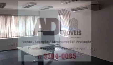 Sala Comercial para Locação em São José do Rio Preto, Centro, 2 banheiros, 1 vaga