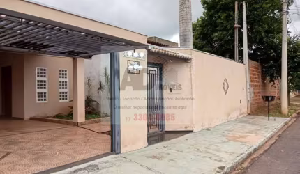 Casa para Venda em Mirassol, Jardim Renascença, 3 dormitórios, 1 suíte, 2 banheiros, 3 vagas