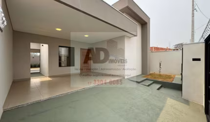 Casa para Venda em São José do Rio Preto, Residencial Setsul II, 3 dormitórios, 1 suíte, 2 banheiros, 2 vagas