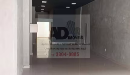 Salão Comercial para Locação em São José do Rio Preto, Centro, 1 banheiro
