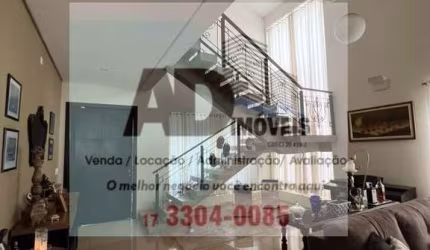 Sobrado em Condomínio para Venda em São José do Rio Preto, Parque Residencial Damha IV, 4 dormitórios, 1 suíte, 4 vagas