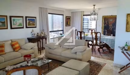 APARTAMENTO ALTO PADRÃO 4 SUÍTES VISTA MAR LAVABO PISCINA ACADEMIA ELEVADOR 3 GARAGENS