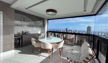 APARTAMENTO ALTO PADRÃO NOVO 3 SUÍTES VARANDA 3 GARAGENS À VENDA NO JARDIM APIPEMA!