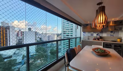 APARTAMENTO 3 SUÍTES VARANDA GOURMET NASCENTE PISCINA GARAGENS À VENDA CAMINHO DAS ÁRVORES