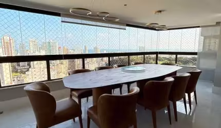 APARTAMENTO VISTA MAR NASCENTE 4 QUARTOS 3 SUÍTES VARANDA LAVABO 3 GARAGENS Á VENDA BARRA