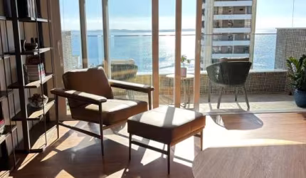 APARTAMENTO 4 QUARTOS SUÍTES REFORMADO 4 GARAGENS VISTA MAR À VENDA CORREDOR DA VITÓRIA!