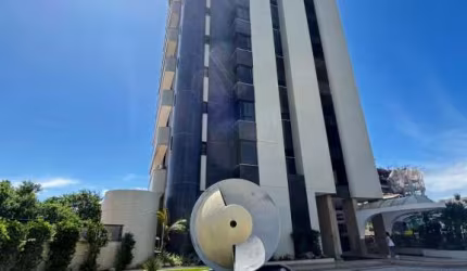 APARTAMENTO ALTO PADRÃO 4 SUÍTES VISTA MAR LAVABO PISCINA ACADEMIA ELEVADOR 5 GARAGENS!