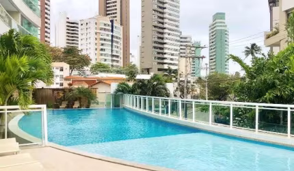 APARTAMENTO QUARTO SALA LINDA VISTA MAR VARANDA ANDAR ALTO PISCINA À VENDA NA BARRA!
