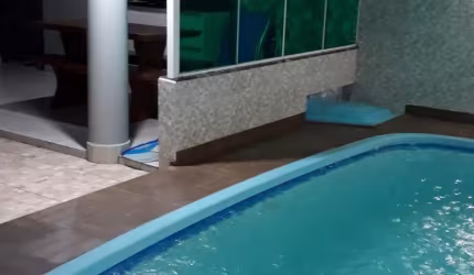 Excelente sobrado semi- mobiliado