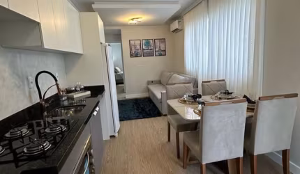 Apartamento 1 dormitório totalmente mobiliado
