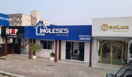 Vendo terreno comercial com duas frentes na principal de Ingleses