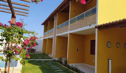 Casa com 8 suítes área total 1.030 m² MOBILIADA no caminho do Morro Branco - Beberibe - CE