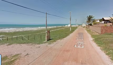 Terreno com 120metros de frente mar e aria 4800 m2 Uruaú - Beberibe - CE