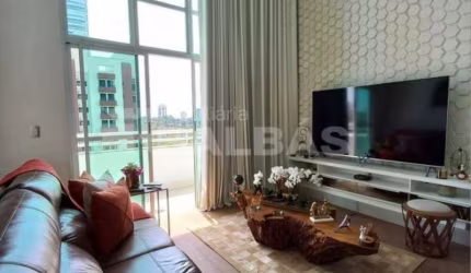 LOFT MOBILIADO 137 M² - JARDIM ANÁLIA FRANCO
