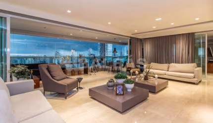 MARAVILHOSO APARTAMENTO TATUAPÉ 425 M² - MOBILIADO