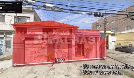 TERRENO 500 M² - VILA REGENTE FEIJÓ