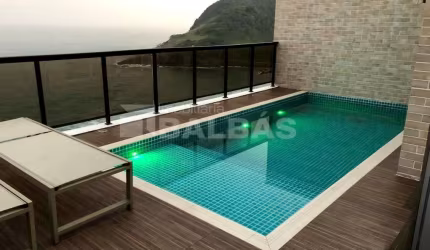 COBERTURA 172 m² - 3 SUÍTES - GUARUJÁ - VENDA OU LOCAÇÃO