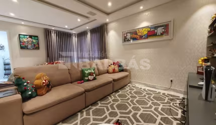 LINDO APARTAMENTO - JD. ANÁLIA FRANCO - 3 SUÍTES - 4 VAGAS.