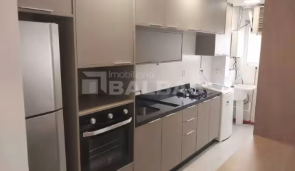 APARTAMENTO MOBILIADO - CORAÇÃO DO JD. ANÁLIA FRANCO