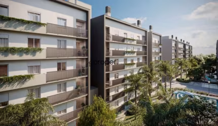 Apartamento com 2 dormitórios à venda, 59 m² por R$ 249.000,00 - Areal - Pelotas