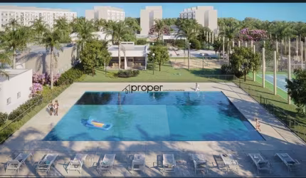Apartamento com 2 dormitórios à venda, 50 m² - Fragata - Pelotas/RS