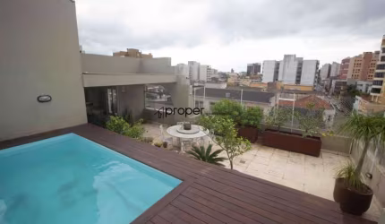 Apartamento Duplex com piscina,  3 dormitórios à venda, 200 m² no Centro
