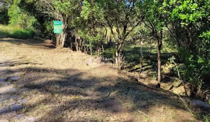 Terreno à venda na Rua Aderbal Ramos da Silva, 01, Pinheira, Palhoça, 366 m2 por R$ 450.000