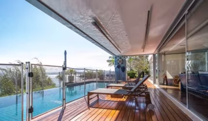 Casa em condomínio fechado com 6 quartos à venda na Rodovia Haroldo Soares Glavan, 4450, Cacupé, Florianópolis, 1700 m2 por R$ 19.000.000
