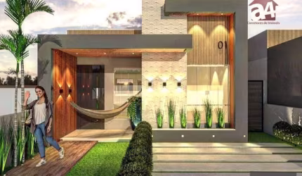 Casa com 3 dormitórios à venda, 80 m² por R$ 640.000,00 - Catu de Abrantes - Lauro de Freitas/BA