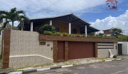 Casa com 3 dormitórios à venda, 255 m² por R$ 1.500.000,00 - Pouso Alegre Buraquinho - Lauro de Freitas/BA