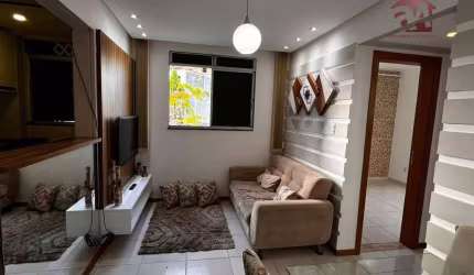Apartamento com 2 dormitórios, 42 m² - venda por R$ 170.000,00 ou aluguel por R$ 1.700,00/mês - Quintas do Picuaia - Lauro de Freitas/BA