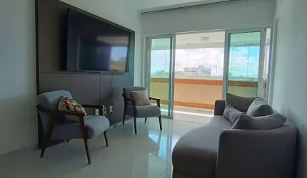 Apartamento com 3 dormitórios à venda, 120 m² por R$ 580.000,00 - Pitangueiras - Lauro de Freitas/BA